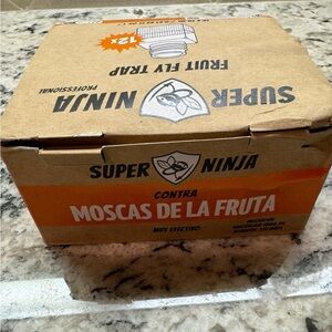 Super Ninja Fruit Fly Trap x12
